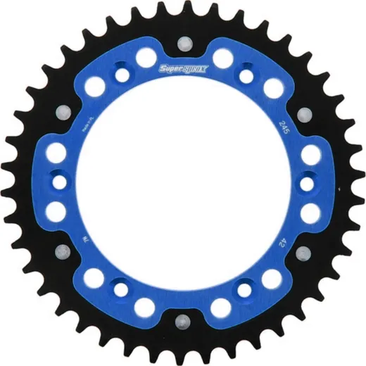 Stealth-Rear Sprocket / Chain Wheel Supersprox 520/42t blue 30245B42