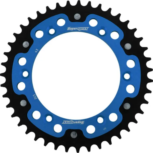 Stealth-Rear Sprocket / Chain Wheel Supersprox 520/43t blue 30245B43