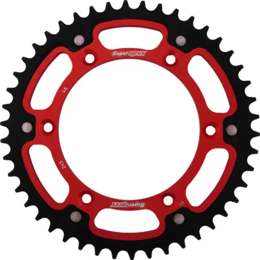 Stealth-Rear Sprocket / Chain Wheel Supersprox 520/46t red 30245R46