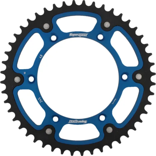 Stealth-Rear Sprocket / Chain Wheel Supersprox 520/48t blue 30245B48