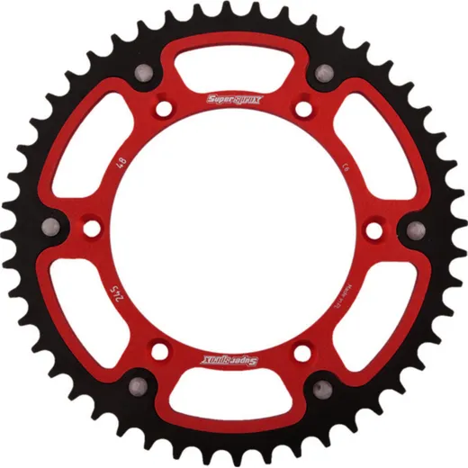 Stealth-Rear Sprocket / Chain Wheel Supersprox 520/48t red 30245R48