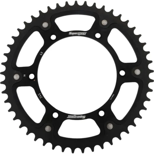 Stealth-Kettenrad Supersprox 520/49Z schwarz 30245K49