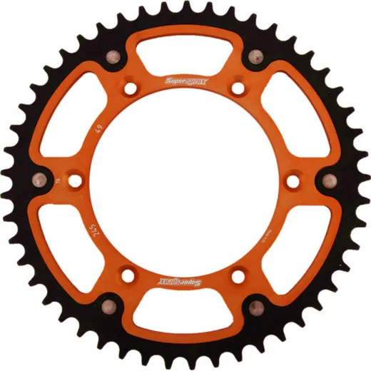 Stealth-Rear Sprocket / Chain Wheel Supersprox 520/49t orange