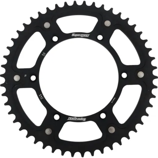 Stealth-Rear Sprocket / Chain Wheel Supersprox 520/50t black 30245K50