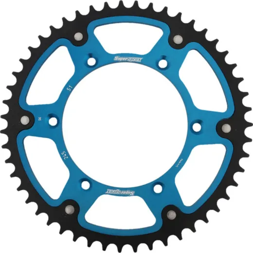 Stealth-Rear Sprocket / Chain Wheel Supersprox 520/51t blue 30245B51