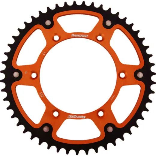 Stealth-Rear Sprocket / Chain Wheel Supersprox 520/51t orange