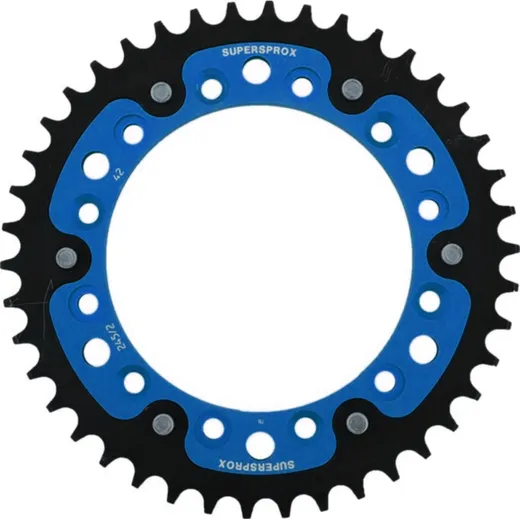 Stealth-Rear Sprocket / Chain Wheel Supersprox 520/42t blue 10304B42