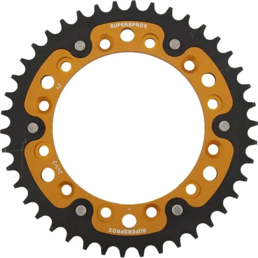 Stealth-Rear Sprocket / Chain Wheel Supersprox 520/42t gold 10304S42