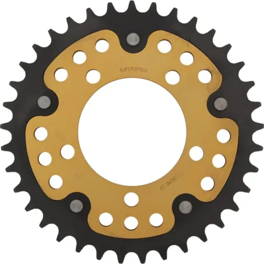Stealth-Rear Sprocket / Chain Wheel Supersprox 520/37t gold 93604S37