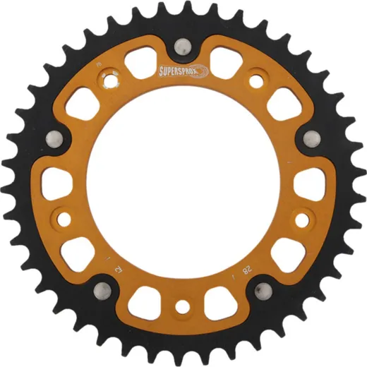 Stealth-Rear Sprocket / Chain Wheel Supersprox 520/42t gold 36306S42