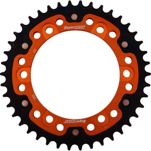 Stealth-Rear Sprocket / Chain Wheel Supersprox 525/42t orange