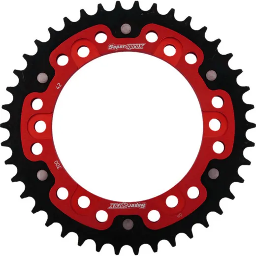 Stealth-Rear Sprocket / Chain Wheel Supersprox 525/42t red 12606R42