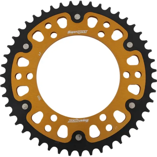 Stealth-Rear Sprocket / Chain Wheel Supersprox 525/47t gold 12606S47