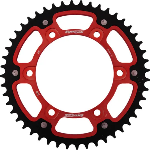 Stealth-Rear Sprocket / Chain Wheel Supersprox/48t red
