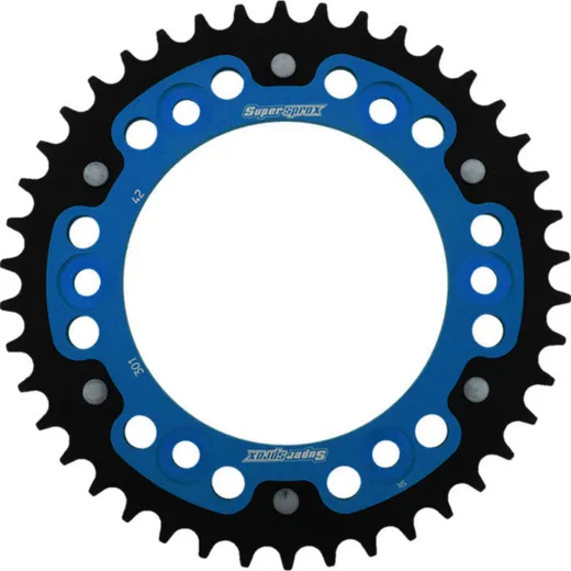 Stealth-Rear Sprocket / Chain Wheel Supersprox 520/42t blue 40301B42