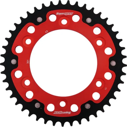 Stealth-Rear Sprocket / Chain Wheel Supersprox 520/45t red 40301R45