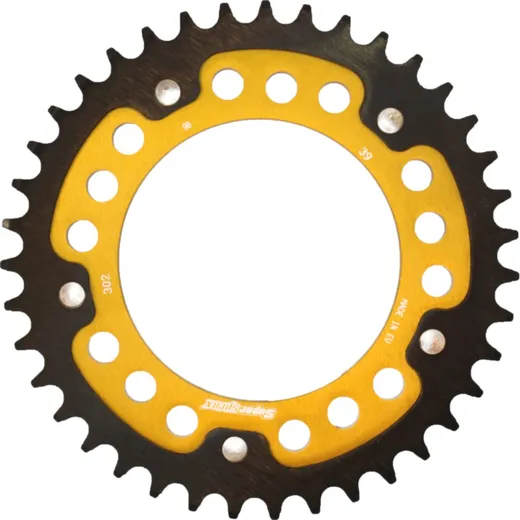 Stealth-Rear Sprocket / Chain Wheel Supersprox 530/39t gold
