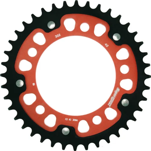 Stealth-Rear Sprocket / Chain Wheel Supersprox 530/40t red