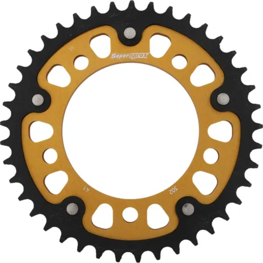 Stealth-Rear Sprocket / Chain Wheel Supersprox 530/41t gold