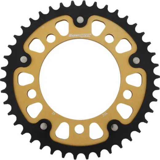 Stealth-Rear Sprocket / Chain Wheel Supersprox 530/42t gold