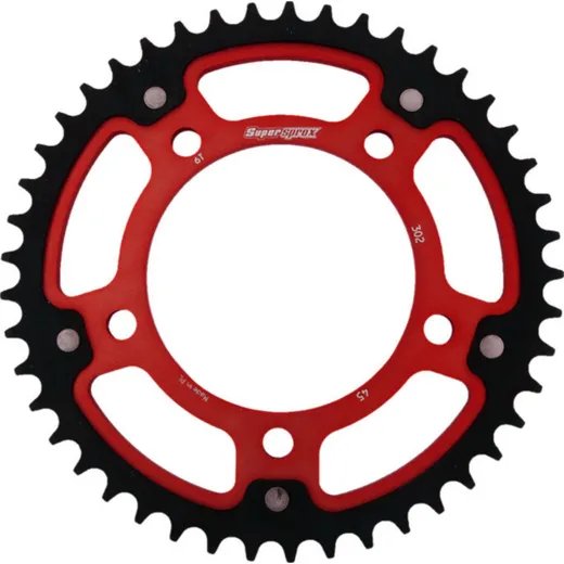 Stealth-Rear Sprocket / Chain Wheel Supersprox 530/45t red