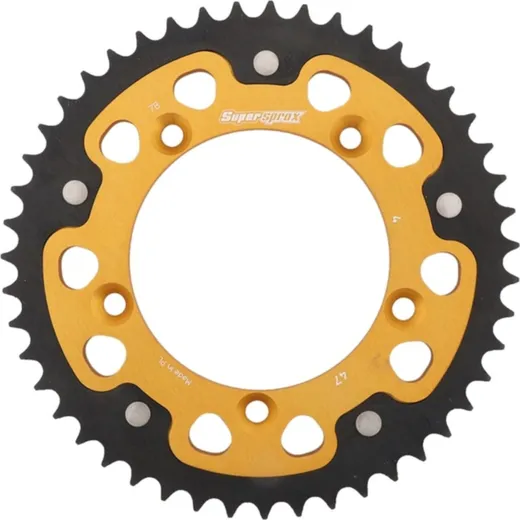 Stealth-Rear Sprocket / Chain Wheel Supersprox 420/47t gold 71101S47