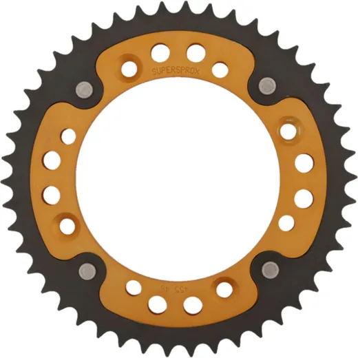 Stealth-Rear Sprocket / Chain Wheel Supersprox 420/46t gold 30455S46