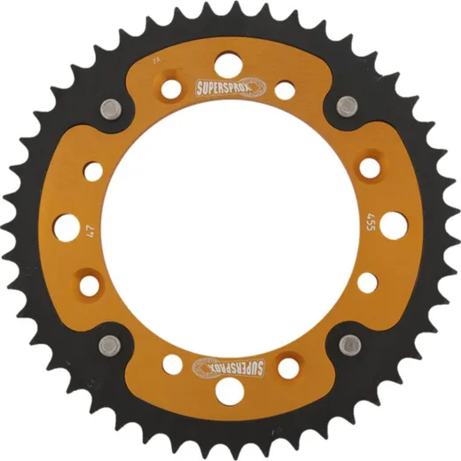 Stealth-Rear Sprocket / Chain Wheel Supersprox 420/47t gold 30455S47