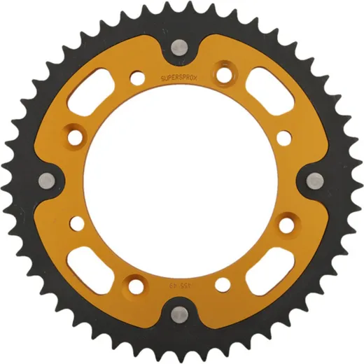 Stealth-Rear Sprocket / Chain Wheel Supersprox 420/49t gold 30455S49