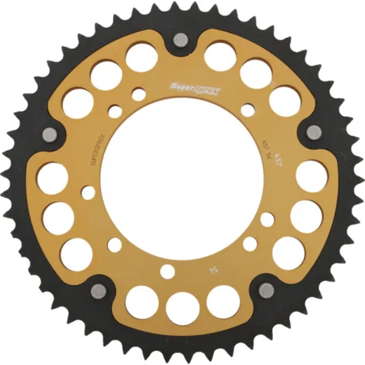 Stealth-Rear Sprocket / Chain Wheel Supersprox 420/54t gold 16104S54