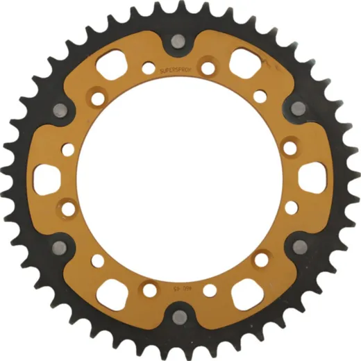 Stealth-Rear Sprocket / Chain Wheel Supersprox 520/45t gold 16204S45