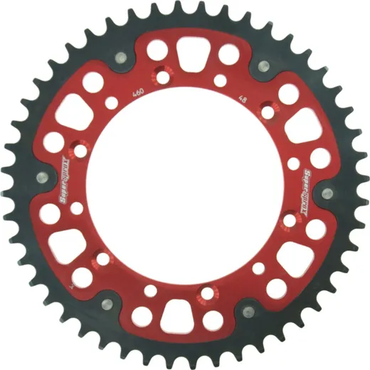 Stealth-Rear Sprocket / Chain Wheel Supersprox 520/48t red 16204R48