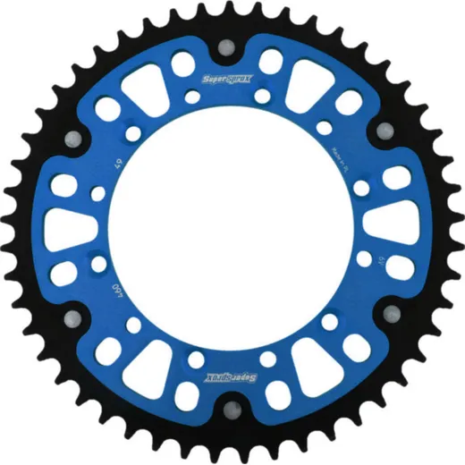 Stealth-Rear Sprocket / Chain Wheel Supersprox 520/49t blue 16204B49