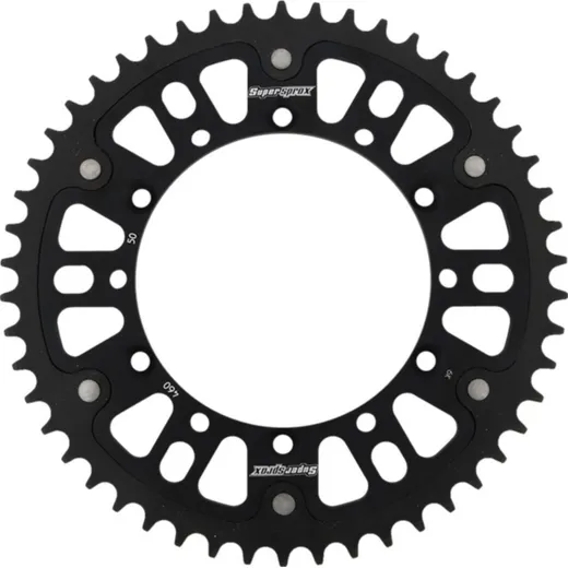 Stealth-Rear Sprocket / Chain Wheel Supersprox 520/50t black 16204K50