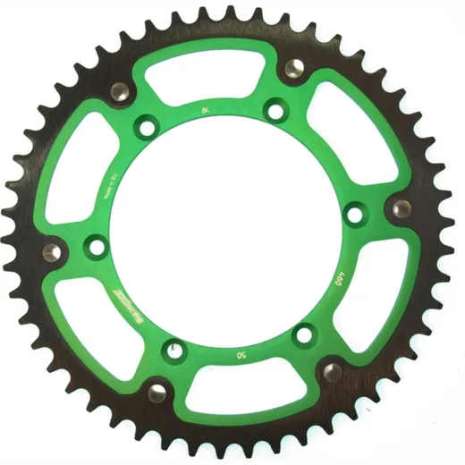 Stealth-Rear Sprocket / Chain Wheel Supersprox 520/50t green