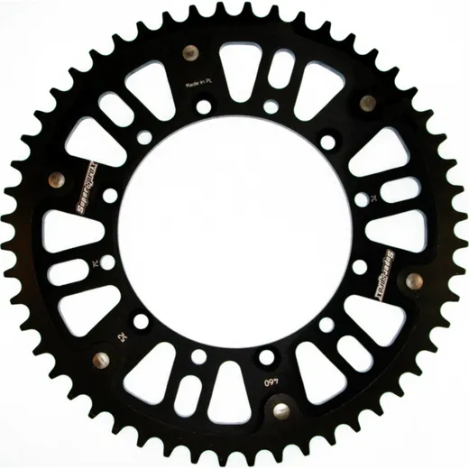 Stealth-Rear Sprocket / Chain Wheel Supersprox 520/52t black 16204K52