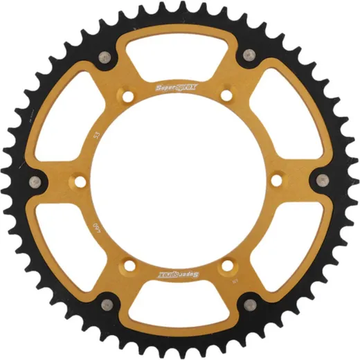 Stealth-Rear Sprocket / Chain Wheel Supersprox 520/53t gold 16204S53