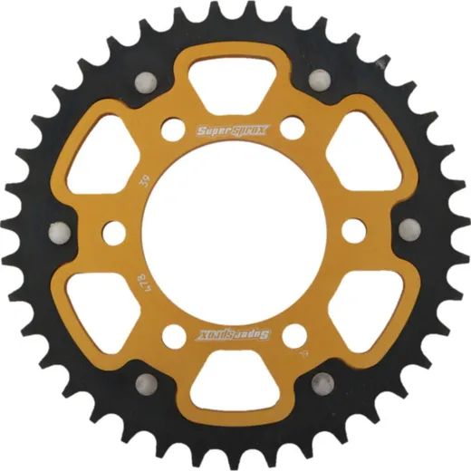 Stealth-Rear Sprocket / Chain Wheel Supersprox 520/39t gold 16403S39