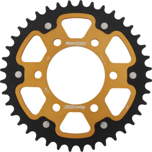Stealth-Rear Sprocket / Chain Wheel Supersprox 520/40t gold 16403S40