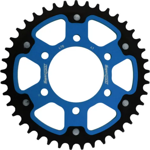 Stealth-Rear Sprocket / Chain Wheel Supersprox 520/41t blue 16403B41
