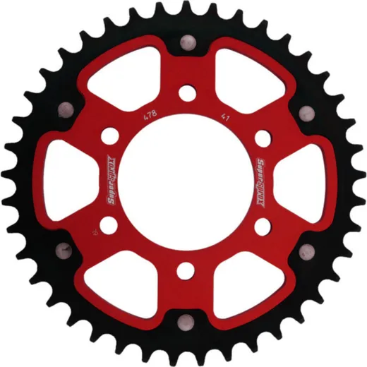 Stealth-Rear Sprocket / Chain Wheel Supersprox 520/41t red 16403R41