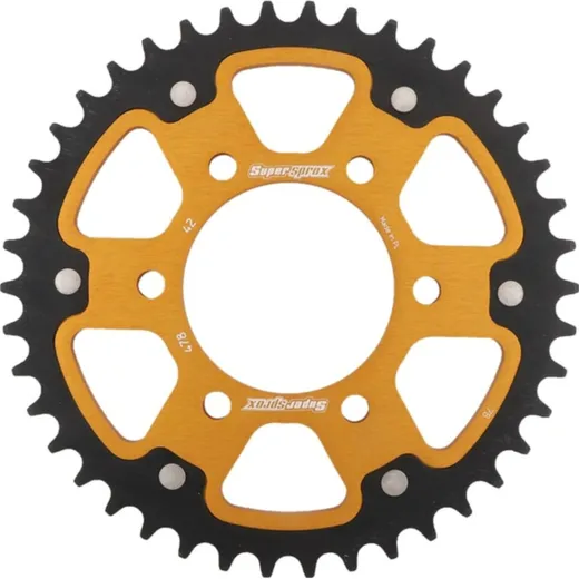 Stealth-Rear Sprocket / Chain Wheel Supersprox 520/42t gold 16403S42