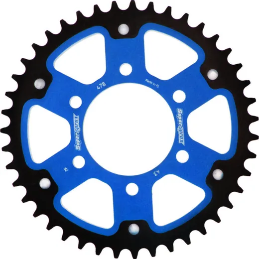 Stealth-Rear Sprocket / Chain Wheel Supersprox 520/43t blue 16403B43