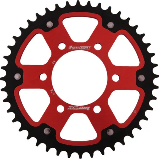 Stealth-Rear Sprocket / Chain Wheel Supersprox 520/44t red 16403R44