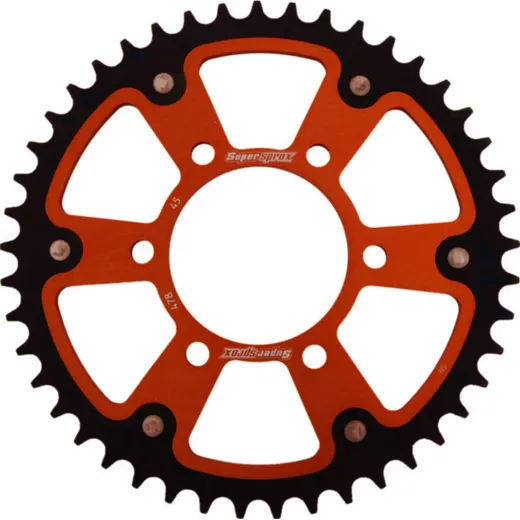 Stealth-Rear Sprocket / Chain Wheel Supersprox 520/45t orange