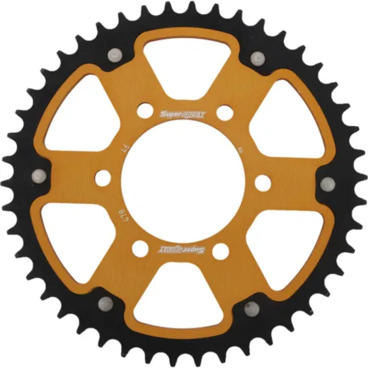 Stealth-Rear Sprocket / Chain Wheel Supersprox 520/46t gold 16403S46