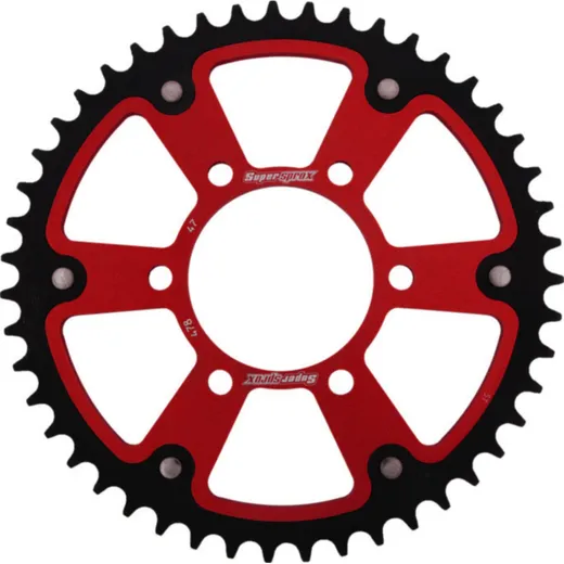 Stealth-Rear Sprocket / Chain Wheel Supersprox 520/47t red 16403R47