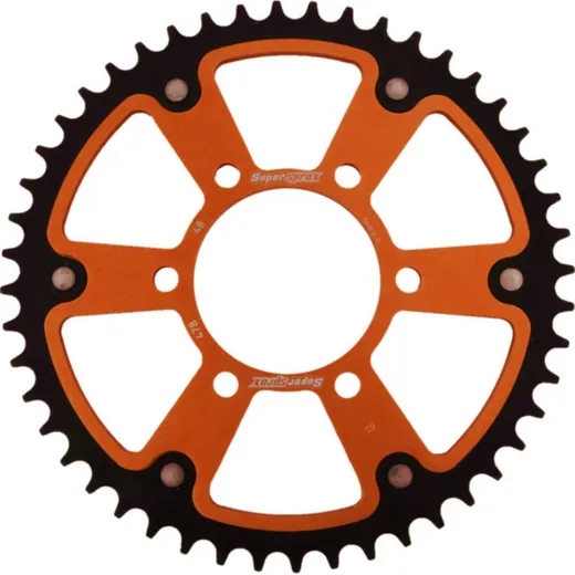 Stealth-Rear Sprocket / Chain Wheel Supersprox 520/48t orange