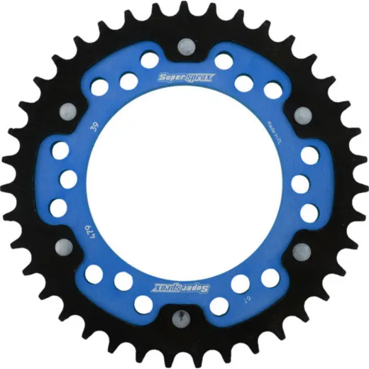 Stealth-Rear Sprocket / Chain Wheel Supersprox 530/39t blue 12813B39