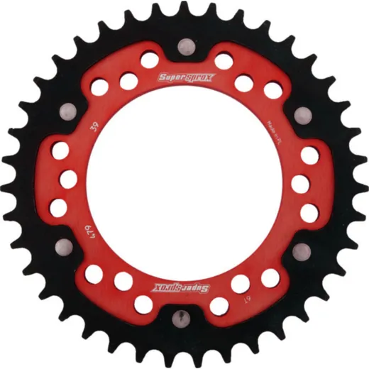 Stealth-Rear Sprocket / Chain Wheel Supersprox 530/39t red 12813R39